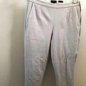 J.Crew Tall Martie Slim Crop Pant in Two-way Stretch Cotton Women Size 8T